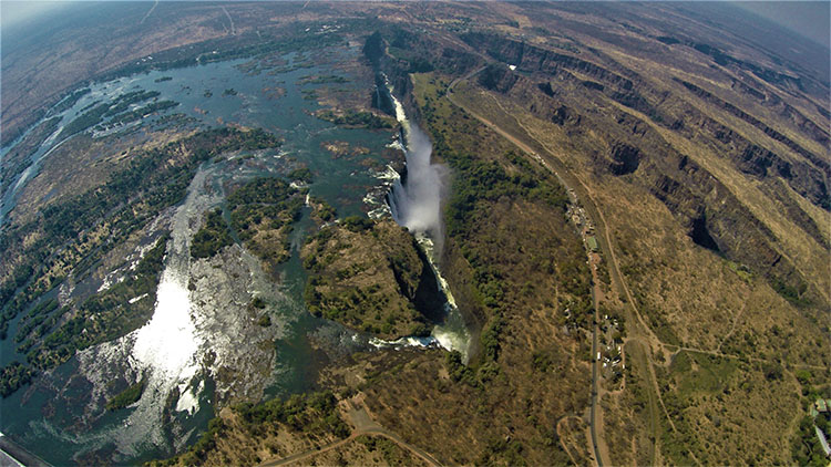 Victoria Falls Ates Africa
